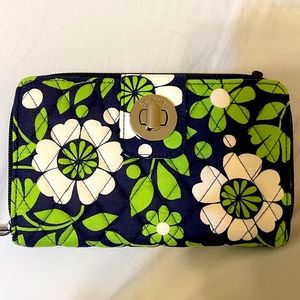 Vera Bradley Floral Clutch